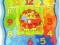 PUZZLE DREWNIANE ZEGAR KWADRAT