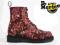 DR. MARTENS 1460 BECKETT CHERRY FLOWERS r. 4(37)