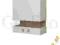 meble SOFT _04 witryna biały / dąb sonoma gerlico