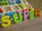 LITERKI HAPE DUŻE LITERY SUPER PUZZLE