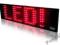Wyświetlacz LED 100x25 cm DWUSTRONNY RGB + STELAŻ