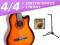 GITARA KLASYCZNA 4/4 +STRUNY +STATYW 12x GRATISÓW