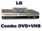 LG Combo DVD-VHS 6 GŁOWIC SP/LP Mp3 JPEG PilotORG.