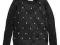 H&amp;M SWETEREK TUNIKA Z CZASZKAMI ROZM 146/152