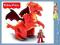 Fisher IMAGINEXT SMOK OLBRZYM + Rycerz + DVD