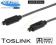 Przewód OPTYCZNY 1,5m Toslink Fibre 24K VIVANCO HQ