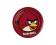 Talerzyki Angry Birds, czerwony, 22,8cm, 1op.