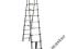 Drabina teleskopowa dwustronna 2,9m + 2,9m STEIGEN