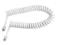 Przyłącze telefoniczne kabel spirala 7,5m białe
