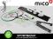 ZESTAW DO BADMINTONA MICO Elite 2rak+2lot+sia+słup