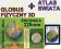 Globus fizyczny 3D 320+atlas świata dla dzieci