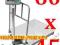 WAGA 150kg magazynowa 60x45 PROMOCJA! MOD,2014 FV