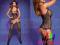 Obsessive Bodystocking F208 Sexy Body Nero S/M/L