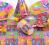 Obrus Muffin mix na Urodziny Party 130x180 cm