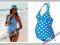 KA5008 NOWE NIEBIESKIE TANKINI BPC CIĄŻOWE R. 42