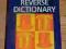 Reverse dictionary Oxford David Edmonds