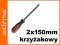 Wkrętak krzyżak śrubokręt krzyżakowy 2x150mm magne