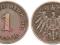 Niemcy - moneta - 1 Pfennig 1891 A