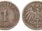 Niemcy - moneta - 1 Pfennig 1892 E