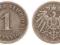 Niemcy - moneta - 1 Pfennig 1893 E