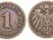 Niemcy - moneta - 1 Pfennig 1894 E