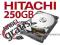 NIEZAWODNY HITACHI 250GB SATA 7.2k + gratis =GW FV