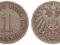 Niemcy - moneta - 1 Pfennig 1896 A