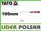 WKRĘTAK PRECYZYJNY KRZYŻAK PH0x100mm YT-25837 YATO