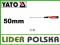WKRĘTAK PRECYZYJNY KRZYŻAK PH00x50mm YT-25833 YATO