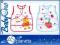 BabyOno Kolorowy Fartuszek Śliniak 24m+ 844