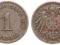 Niemcy - moneta - 1 Pfennig 1911 D