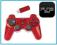 QUICK ACT BEZPRZEWOZODY PAD PS3 DUALSHOCK CZERWONY