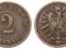 Niemcy - moneta - 2 Pfennig 1875 F