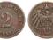 Niemcy - moneta - 2 Pfennig 1905 A