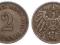 Niemcy - moneta - 2 Pfennig 1914 E
