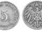 Niemcy - moneta - 5 Pfennig 1896 J - 2