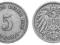 Niemcy - moneta - 5 Pfennig 1906 A