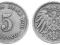 Niemcy - moneta - 5 Pfennig 1910 A
