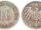 Niemcy - moneta - 10 Pfennig 1901 G