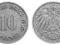 Niemcy - moneta - 10 Pfennig 1908 J