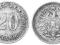 Niemcy - moneta - 20 Pfennig 1876 G - SREBRO