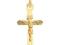 ZŁOTY 585 KRZYŻ * CROSS * KRZYŻYK 1,55 x 2,76 cm