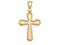 ZŁOTY KRZYŻ KRZYŻYK 585 ZŁOTO 1,9x1,3 ++GRAWER++