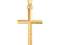 STYLOWY EFEKTOWNY ZŁOTY pr.585 KRZYŻ 3.0cm x 1.65c
