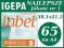 Etykiety samoprzylepne 38,1x21,2 (65 na A4) Igepa