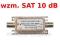 Wzmacniacz satelitarny SAT A04-10 10dB 950-2150MHz