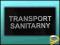 TRANSPORT SANITARNY naszywka EMBLEMAT odblask ZNAK