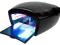 LAMPA UV 36W LCD suszarka, z kwiatkami czarna
