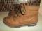 Zara botki ocieplane polbuty skora r 36 23 cm