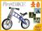 FirstBike STREET PU rowerek biegowy z hamulcem